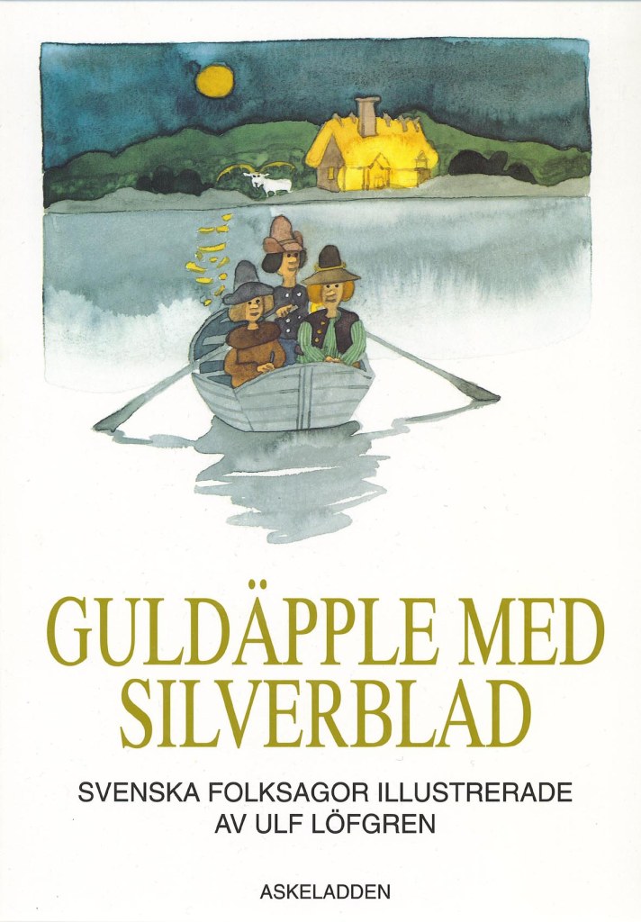 Guldäpple med silverblad
